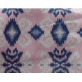 thumbnail image 4 of oneOone Georgette Viscose Fabric Diamond & Swirl Ikat Printed Craft Fabric BTY 42 Inch Wide, 4 of 4