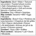 thumbnail image 4 of Burgers de bœuf entièrement cuits Great Value 6 hamburgers, 678 g, 4 of 4