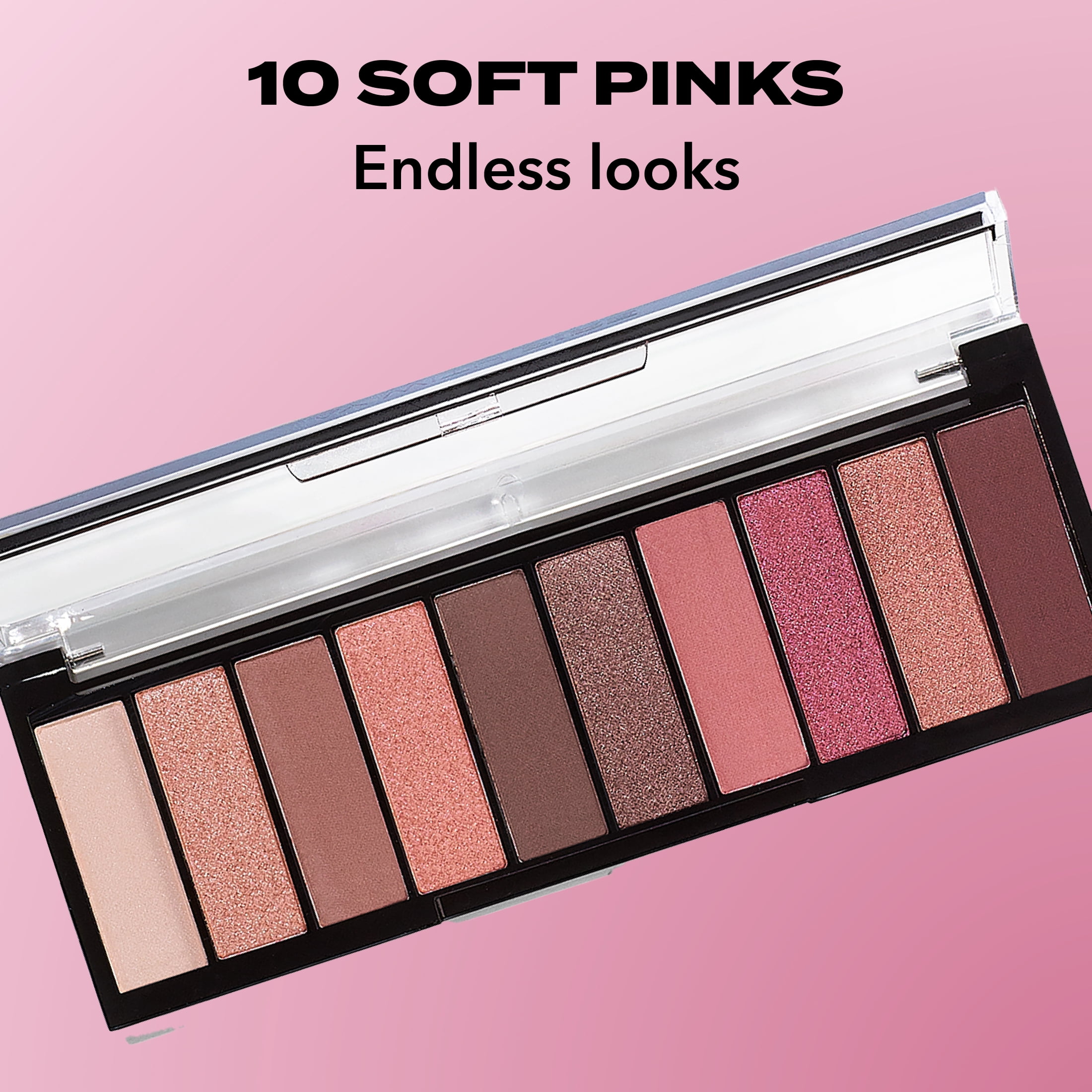 Hard Candy , Palette d'Ombres à Paupières Top 10, 10 Teintes Longue Tenue