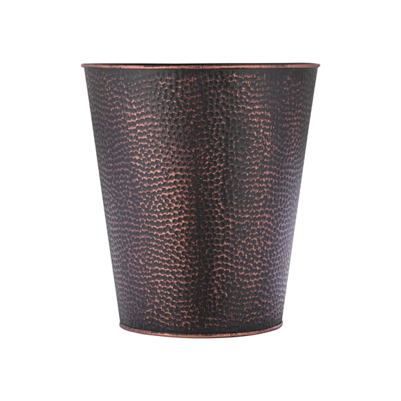Wastebasket for Bedroom, Bathroom, Trash Can 6 Liters, Bronze, Stainless Steel