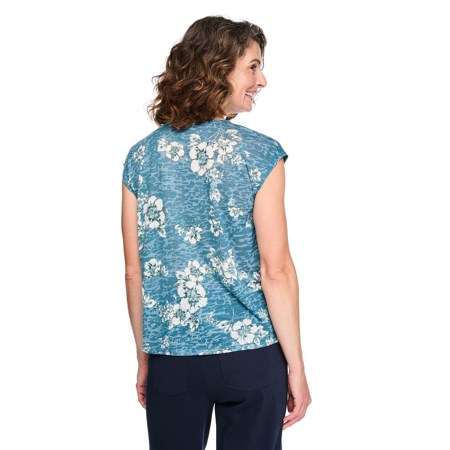 Iyla Women's Burnout Knit Top