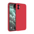 thumbnail image 1 of PANDACO Étui Coquille Souple Rouge Mat pour iPhone 12, 1 of 3