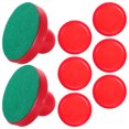 thumbnail image 1 of HONMEET 1Set Red Plastic Ice Hockey Pushers Set Durable Table Hockey Accessories for Party Games, 1 of 6