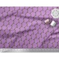 thumbnail image 3 of Soimoi Poly Georgette Fabric Cane Corso Dog Printed Fabric 1 Yard 52 Inch Wide, 3 of 5
