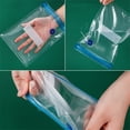 thumbnail image 2 of Ensemble de 10 Sacs sous Vide Réutilisables avec Pompe à Main pour Stockage Alimentaire, Gain de Place, 2 of 10