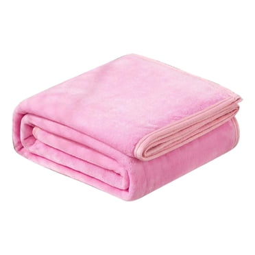 Birdeem Couverture en Molleton Micro Peluche Super Douce et Chaude Unie Jeté Tapis Canapé Literie 150X200Cm