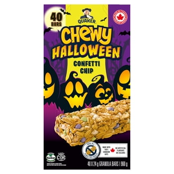 Quaker Chewy Halloween Confetti Chip
