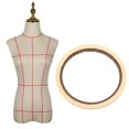 thumbnail image 2 of 10Rolls Draping Tape Mannequin Pattern Masking Tape Gridding Dress Form 20meters White, 2 of 7