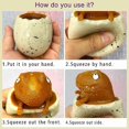 thumbnail image 4 of Dinosaur Egg Squeezing Toy Set 3 Pack Stress Relief Decompression Fidget Toy for Kids and Adults, 4 of 9