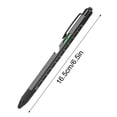 thumbnail image 2 of Lisbinx 9-In-1 Multitool Pen Set with Ballpoint Pen, Ruler, Screwdriver, Bottle Opener & Led Flashlight | Multi-Function Tool for Men | Unique Gadget Gift for Dads, Husbands, Grandpas, 2 of 5