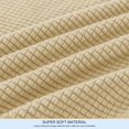 thumbnail image 4 of CHOK 2024 Housse de Sofa Extensible à Texture Quadrillée Housse de Canapé avec Housse de Coussin Séparée (Sofa Gris), 4 of 6