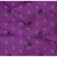 thumbnail image 4 of oneOone Organic Cotton Poplin Twill Fabric Line & Floral Block Printed Craft Fabric BTY 42 Inch Wide, 4 of 4