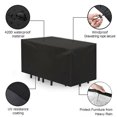 thumbnail image 4 of Garden Heavy Duty Waterproof Patio Furniture Outdoor Large Rattan Table Cover, 4 of 7
