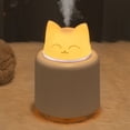 thumbnail image 2 of Cool Mist Humidifiers Cute Mini Humidifier- Mini Cool Mist Humidifier for Kids Bedroom,Small Humidifier for Desk & Plants & Office with Usb,Quiet Warm Mist Humidifier, 2 of 8