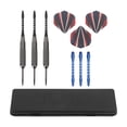 thumbnail image 2 of Metal Tip Darts, Enhanced Control Professional Lightweight Knurled and Grooved Throwing Darts with Storage Box for Bar, 2 of 8