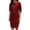 Red, variant on QIUOMBBP Metallic Dresses for Women Mesh Short Sleeve A Line Midi Sundress Loose Casual Summer Party Dress Black L