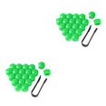 thumbnail image 2 of Maytalsory 20 Pieces Car Wheel Nut Caps Auto Hub Screw Cover Replacement Dust-proof Green 21mm 2Set, 2 of 6