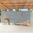 thumbnail image 1 of vidaXL Auvent Latéral Rétractable pour Patio 220x600 cm Gris, 1 of 5