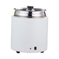 thumbnail image 4 of Soup Kettle Warmer Hotel Buffet Soup Pot for Making Soups Stews Commercial White, 4 of 9
