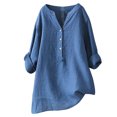 thumbnail image 1 of Chemise pour Femmes à Manches Courtes Décontractée Haut Stylé Chandail de Compression Ensemble de Chemises pour Femmes Chemise Superposition Chandails à Manches Longues pour Femmes Haut à Col pour Femmes Chandail de Course à Manches Longues pour Femmes, 1 of 3