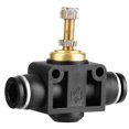 thumbnail image 1 of Pipe Fitting, Black Pneumatic Fitting  For Tubing Connections For Home, 1 of 8