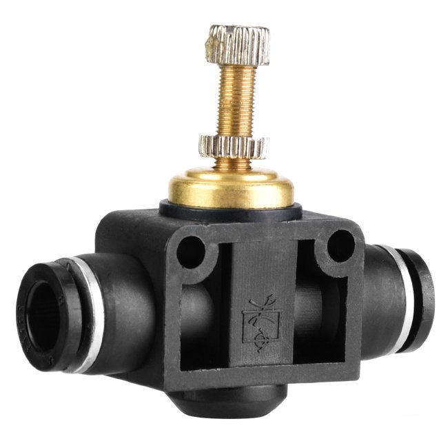Pipe Fitting, Black Pneumatic Fitting For Tubing Connections For Home