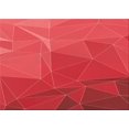 thumbnail image 1 of Ahgly Company Tapis Rectangulaire Rouge Lavable en Machine, 4 Pieds x 6 Pieds, 1 of 7