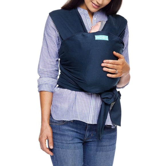 MOBY Wrap Porte-bébé - Écharpe classique pour nouveau-nés et nourrissons - Taille unique