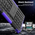 thumbnail image 3 of For F I R E HD 10 Tablet Case 2021, Heavy Duty Dual Layer Shockproof Impact Resistance Kickstand Protective Case Compatible with Fire HD 10 Case & 10 Plus 11th Generation Not for IPad 10.1, 3 of 7