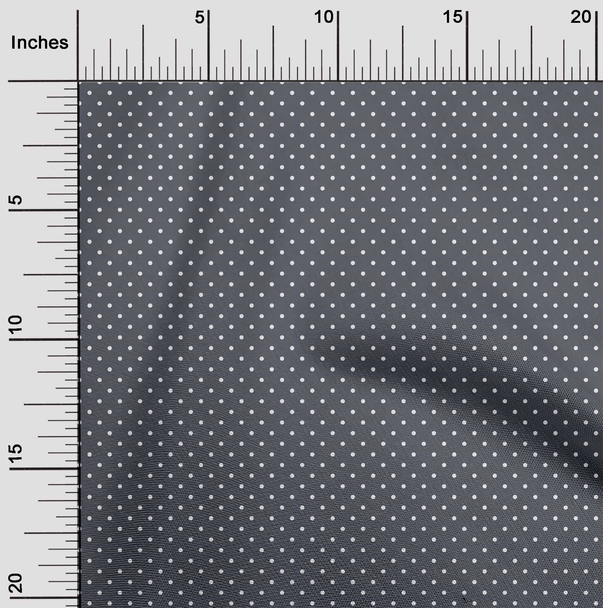 oneOone Cotton Poplin Fabric Polka Dots Print Sewing Fabric BTY 42 Inch Wide