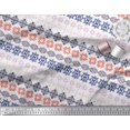 thumbnail image 3 of Soimoi Japan Crepe Satin Fabric Aztec Geometric Print Fabric by Yard 42 Inch Wide, 3 of 3