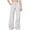 ZB-White, variant on Splozh Boys Girls Plain Cargo Pants Oversized Wide Leg Jogging Bottoms for Girls Straight Leg Trousers with Drawstring Baggy Casual Trousers Children Fashionable Winter Clothing Brown,12-13 Years
