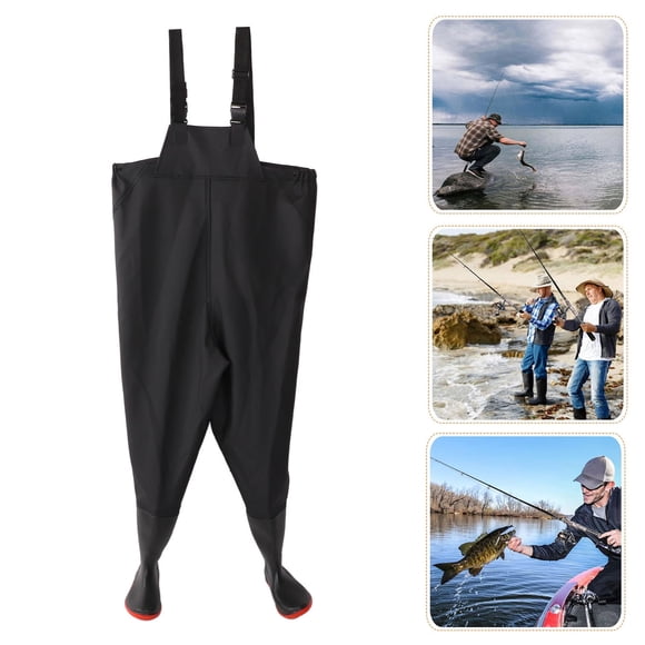 Fishing Wader Pants, Outdoor Breathable Fishing Chest Waders Fishing Tackle Pants for Women Men for Outdoor Fishing 40 Size,41 Size,42 Size,43 Size