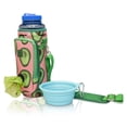 thumbnail image 1 of Made Easy Kit Water Bottle Carrier with Pocket for Dog Poop Waste Bags and Adjustable Padded Shoulder Strap, 1 of 1