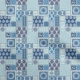 thumbnail image 1 of oneOone Viscose Chiffon Navy Blue Fabric Patchwork Sewing Material Print Fabric By The Yard 42 Inch Wide-TC, 1 of 5