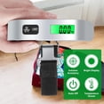 thumbnail image 5 of Electronic Luggage Scale – Portable Digital Hanging Scale with LCD Backlight, Tare Function, 50kg/110lbs Capacity for Travel, 5 of 5