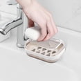 thumbnail image 4 of TopLLC Closet Organizers and Storage, Organization and Storage, Storage Bins Counter Top Soap Container Plastic Soap With Lid Bar Soap Portable Soap Case With Water Tray Soap Easy To Wash Soap Storage, 4 of 6