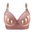 thumbnail image 4 of Women's Bra Full-Coverage Bra Feature V-Neck Push-up Bra Style W-1751 Pinks 38, 4 of 6
