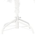 thumbnail image 3 of vidaXL Artificial Pre-lit Christmas Tree with Ball Set White 240 cm, 3 of 5