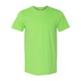 thumbnail image 4 of Gildan - Softstyle T-Shirt - 64000 - Lime - Size: L, 4 of 6