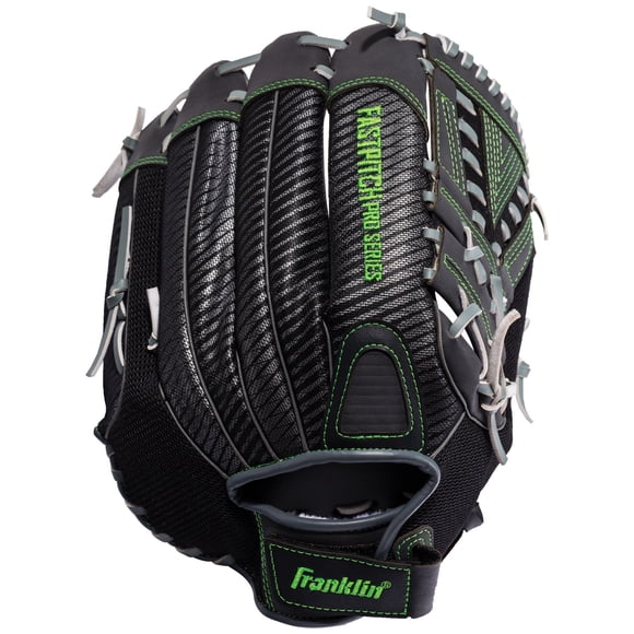 Franklin Sports Fastpitch Pro Series Gants de Softball – Lancer Main Droite Ou Gauche – Tailles Adultes et Jeunes – Mitaines de Tailles 11 Po, 11,5 Po, 12 Po, 12,5 Po et 13 Po