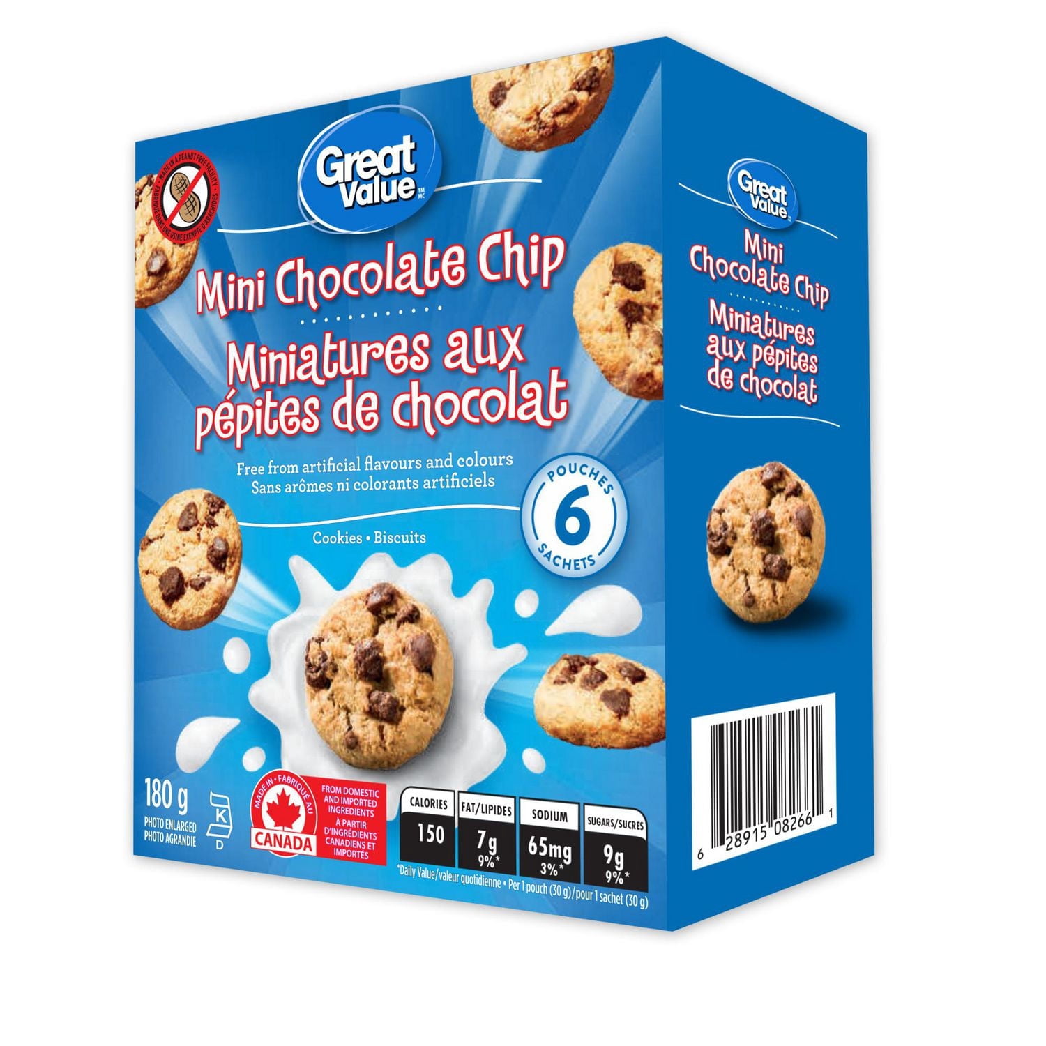 Great Value Mini Chocolate Chip Cookies