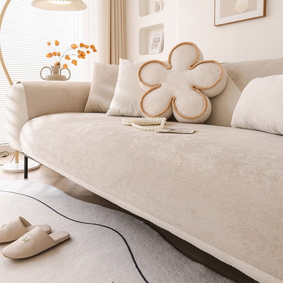 Fridja Liquidation Housse de Sofa Imperméable et Anti-Urine pour Toutes les Saisons Antidérapante et Anti-Saleté Coussin Housse de Sofa Anti-Griffes de Chat et Anti-Poils Coussin de Sofa Déco Maison Liquidation