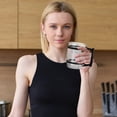 thumbnail image 4 of Hearth & Gear Large Barrel Mug Glass Mug With Handle For Home Bar Drinking Kitchen Cups Fancy Lolly Cups Winter Coffee Mugs for Women Vacuum Insulated Mug Ceramic Porcelain Mug No Handle The Cup Glass, 4 of 5