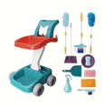 thumbnail image 3 of Play House Cleaning Toy Set, Simulation Children's Sweeping Toys, Broom Mop, 3 of 4