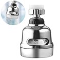 thumbnail image 2 of XZNGL Rotatable Faucet Sprayer Head Anti Splash Tap Booster Shower Water Saving, 2 of 9