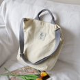 thumbnail image 4 of Canvas Tote Bag Simple Easy Matching Woman Satchel Luxury Handbags Large Capacity Student Shoulder Bag, 4 of 7