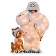 thumbnail image 1 of ProductWorks Rudolph & Bumble Pre-Lit Christmas Yard Ornament Holiday Decor, 1 of 11