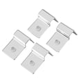 thumbnail image 3 of 4Pcs Stainless Steel Fish Tank Support Bracket Aquarium Glass Cover Clip8mm, 3 of 12