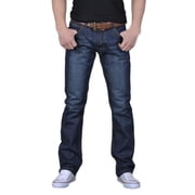 Mens Jeans Relaxed Fit Denim Pants Comfort Stretch Relaxed Fit Jeans for Men